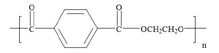 聚酯分子結(jié)構(gòu)式示意圖 