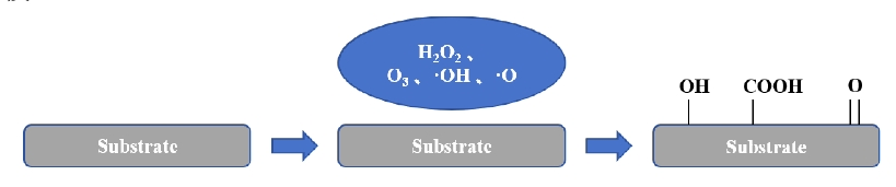 低溫等離子體處理技術原理圖 